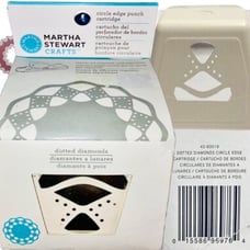 Martha Stewart Crafts Circle Edge Paper Punch Dotted Diamonds Cartridge