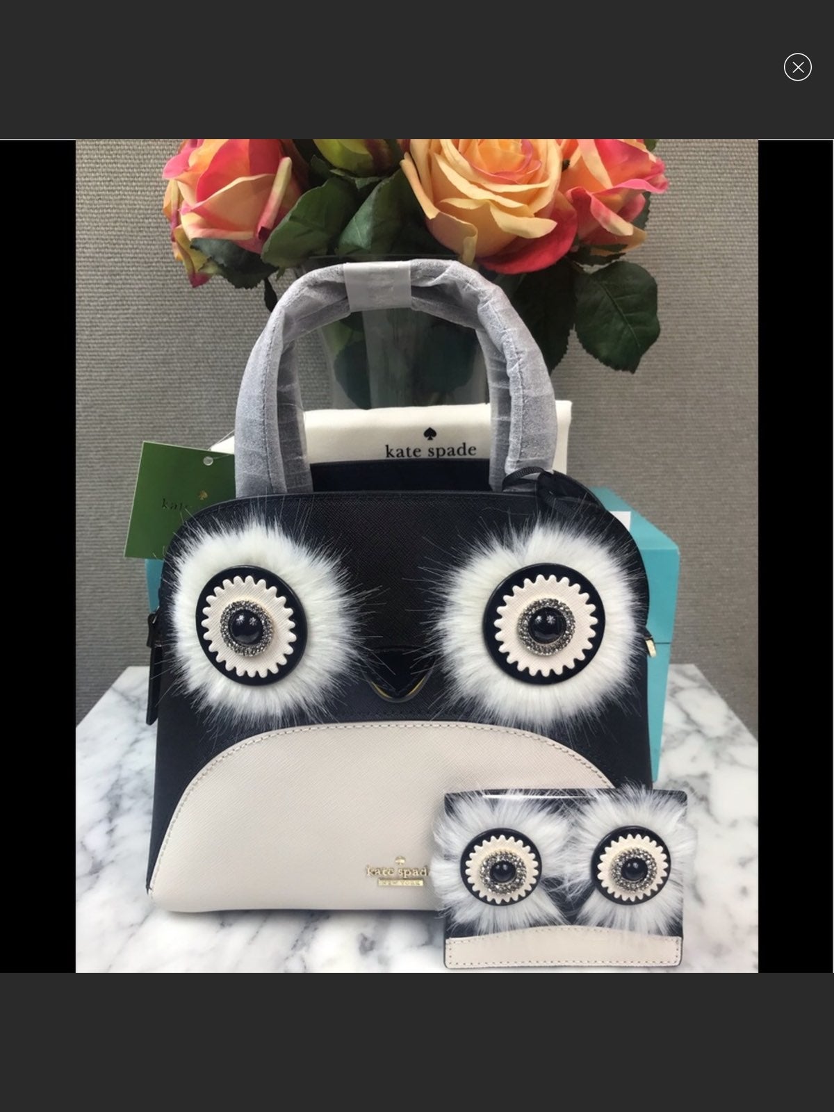 Kate Spade Penguin Lottie Satchel Bag Ca