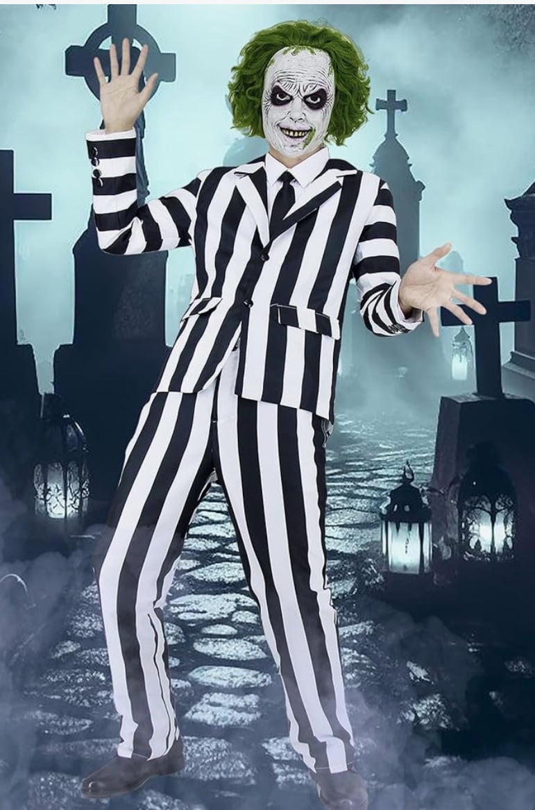 (1) Cosplay Party Outfit Halloween Costume Horror Movie SZ XXL