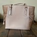 Michael Kors Rose Gold East West Voyager Tote Bag