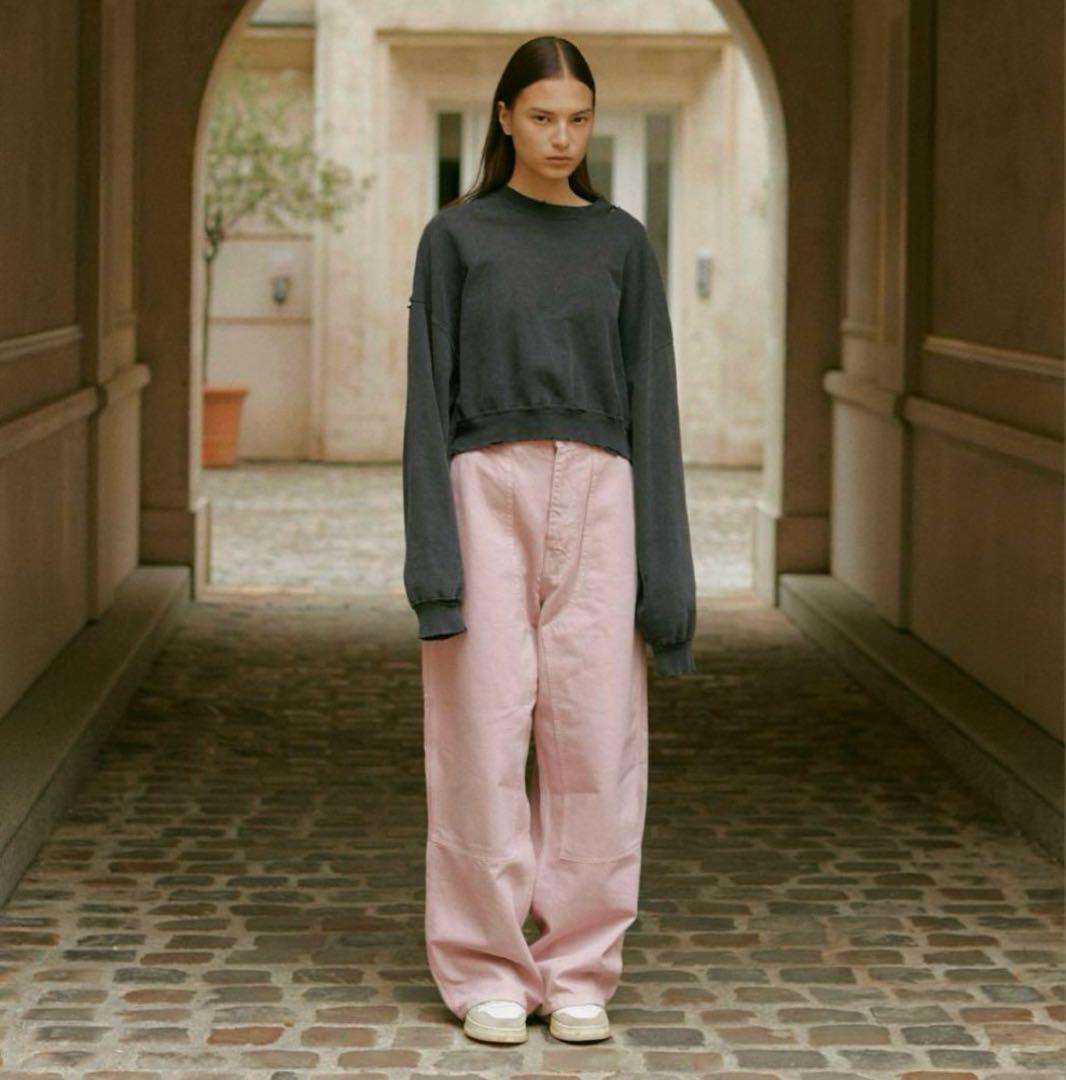 honu　ザシシクイ　Painter pants / BLACK 36 THE SHISHIKUI Painter Pants BLACK 36