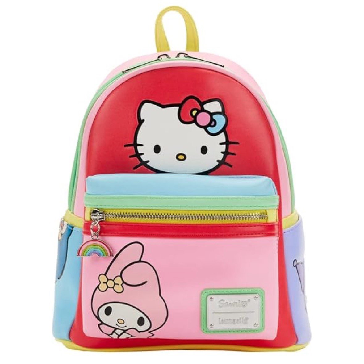 Sanrio: Hello Kitty and Friends Color Block Mini Backpack by Loungefly NWT
