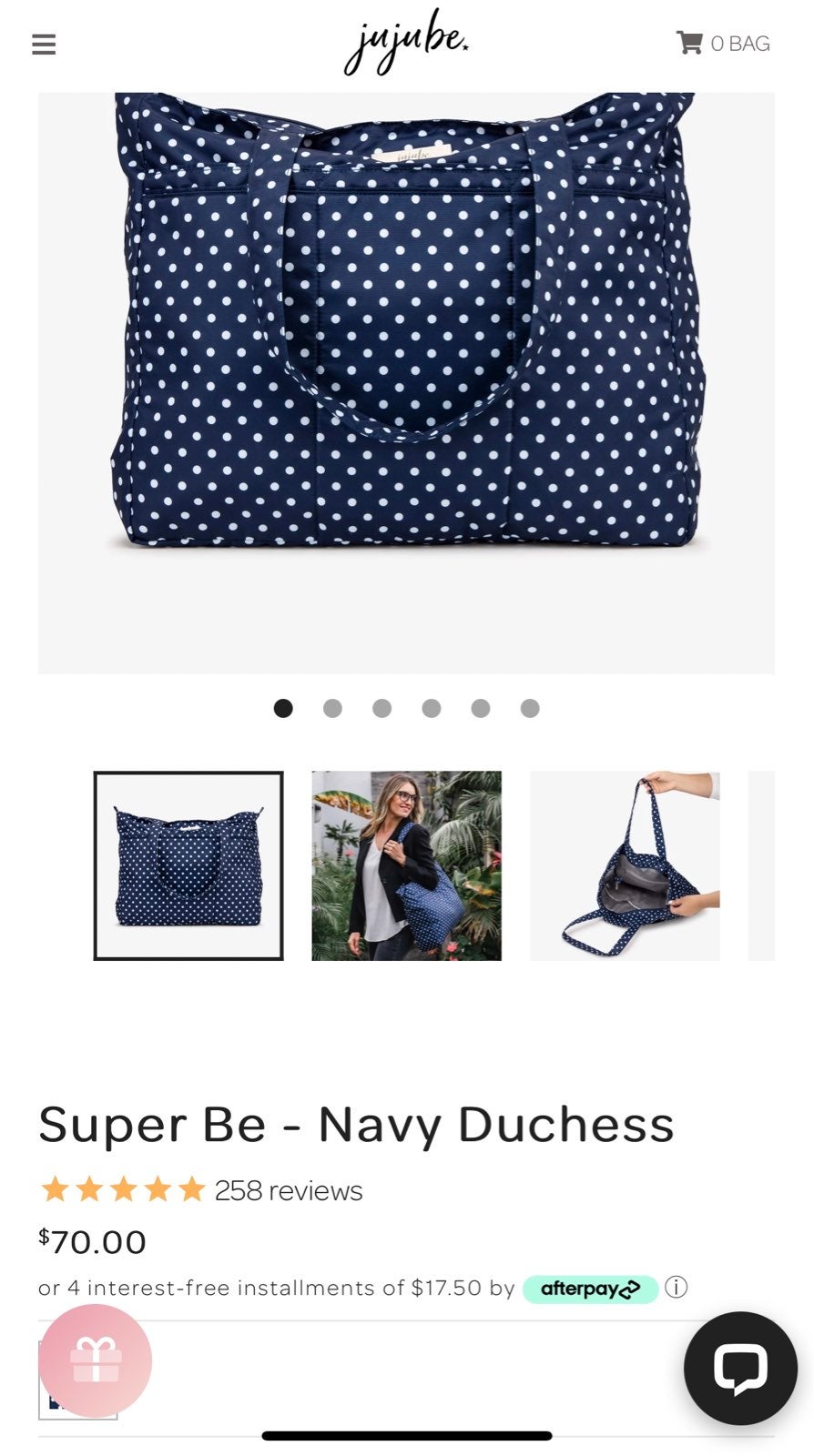Ju-Ju-Be super be Navy Duchess