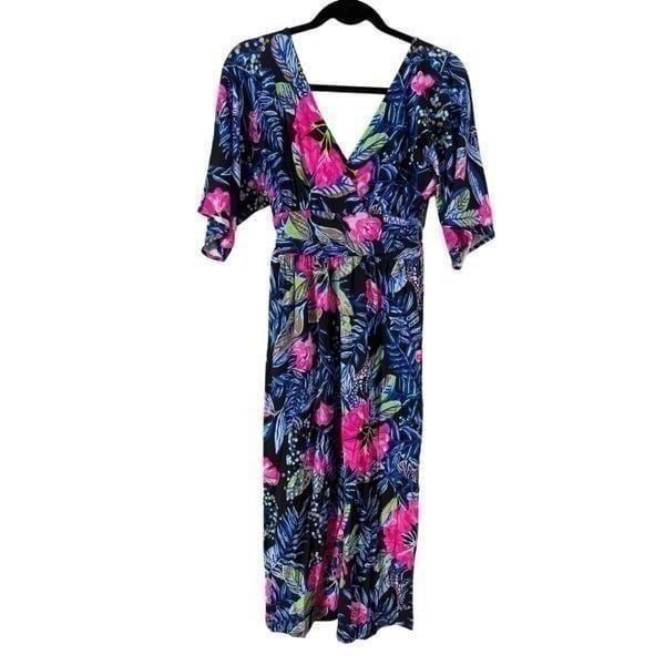 NWT Lilly Pulitzer Parigi Elbow Sleeve Midi Dress SZ XS Onyx Earned Stripes