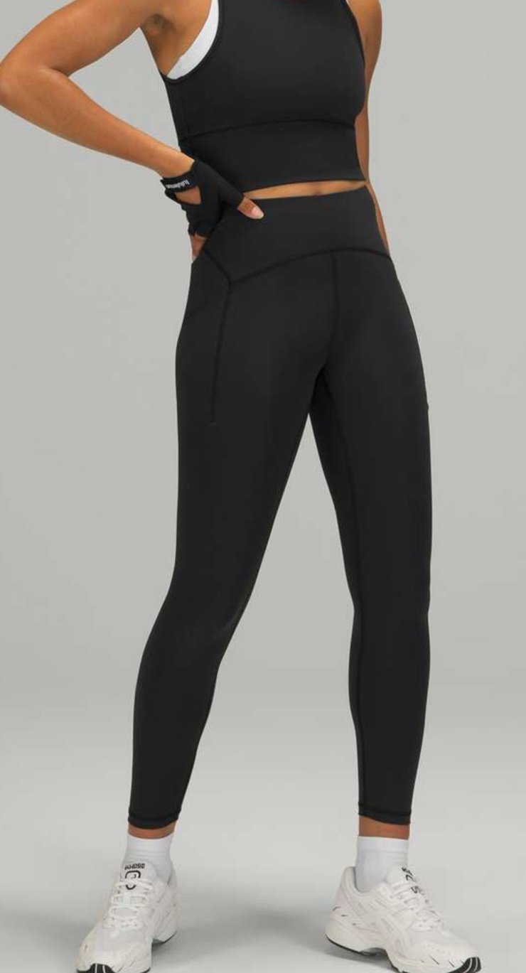 Lululemon Power Thru High Rise Tight 25 Size 0