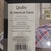 AMERICAN LINEN BEDSHEET SET KING SIZE 100% WRINKLE FREE COTTON PERCALE 6 PIECES