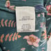 Patrons of Peace Maxi Long Dress Size M Green Floral Gauzy Boho Gypsy Feminine