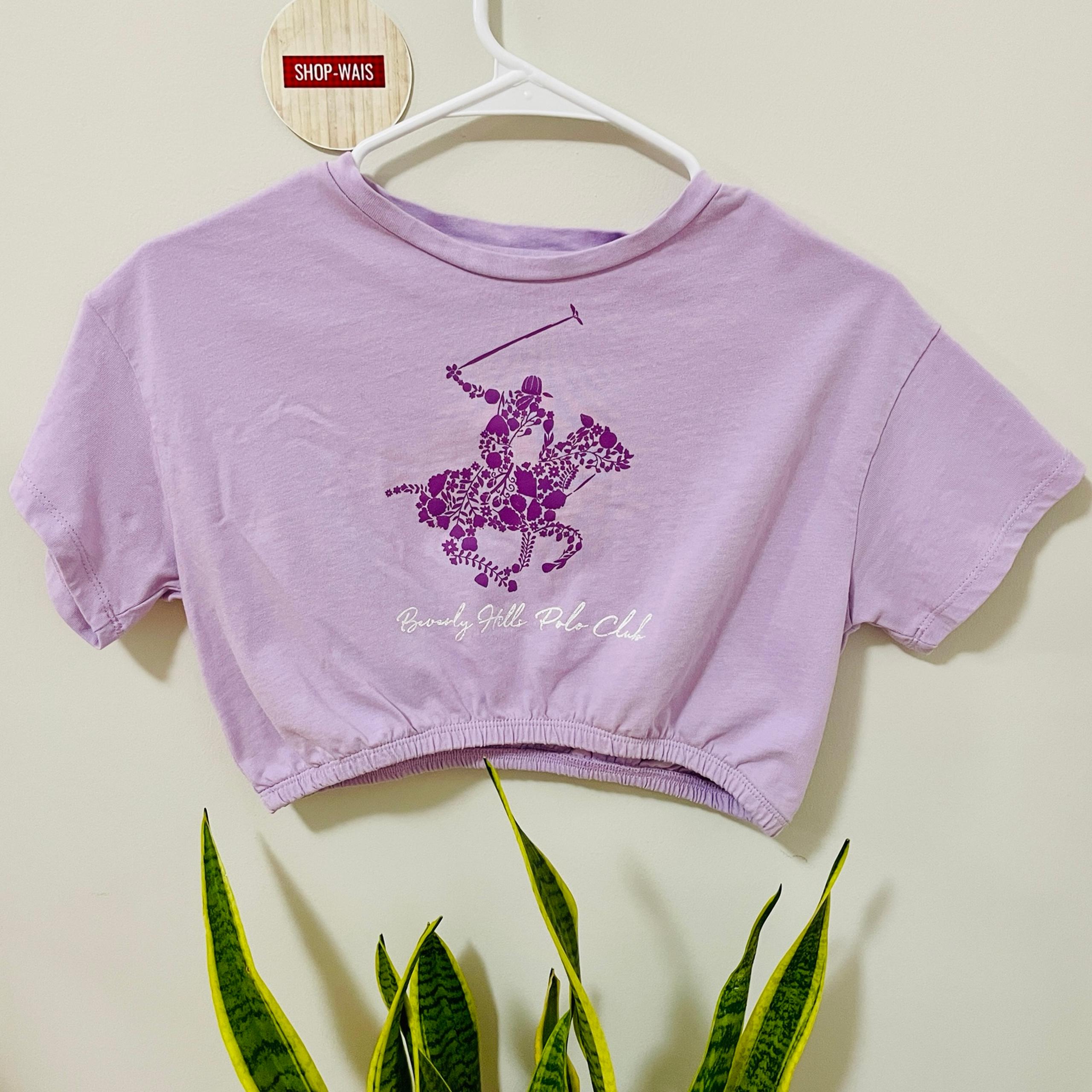 Beverly Hills Polo Club Crop Top Shirt