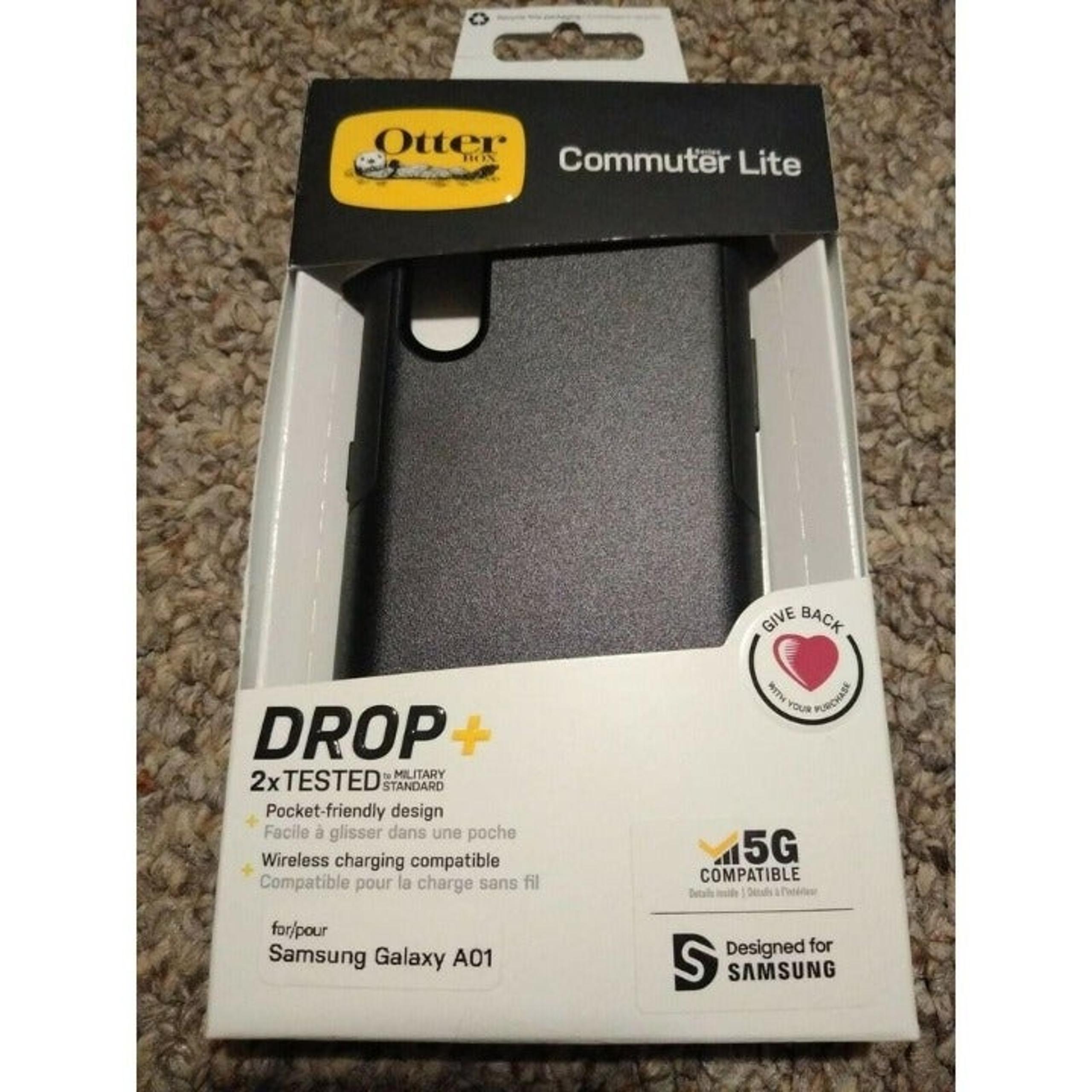 Otterbox Commuter Lite Series Samsung Galaxy A01 Cell Phone Case - Mil Standard