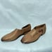 OTBT Coyotie Hickory Half D'orsay Genuine leather Boho Gypsy Shootie Sz 9