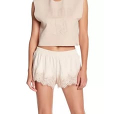 Fenty x PUMA by Rihanna Lace Trimmed Sleep Shorts Tint Pink XS NWT 165