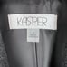 NWT Kasper Blazer and Pants Suit Set Dark Grey Size 4 Blazer Size 6 Pants