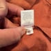Garnet Hill Skirt Womens 14 Paprika Orange Elastic Waist Pull On Mini Linen