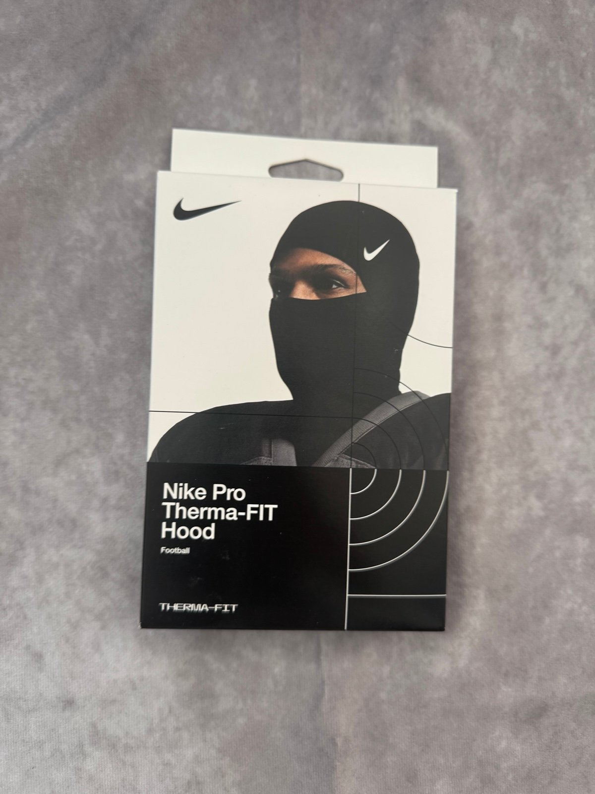 Nike Pro Therma-Fit Hyperwarm Hood Black/White New