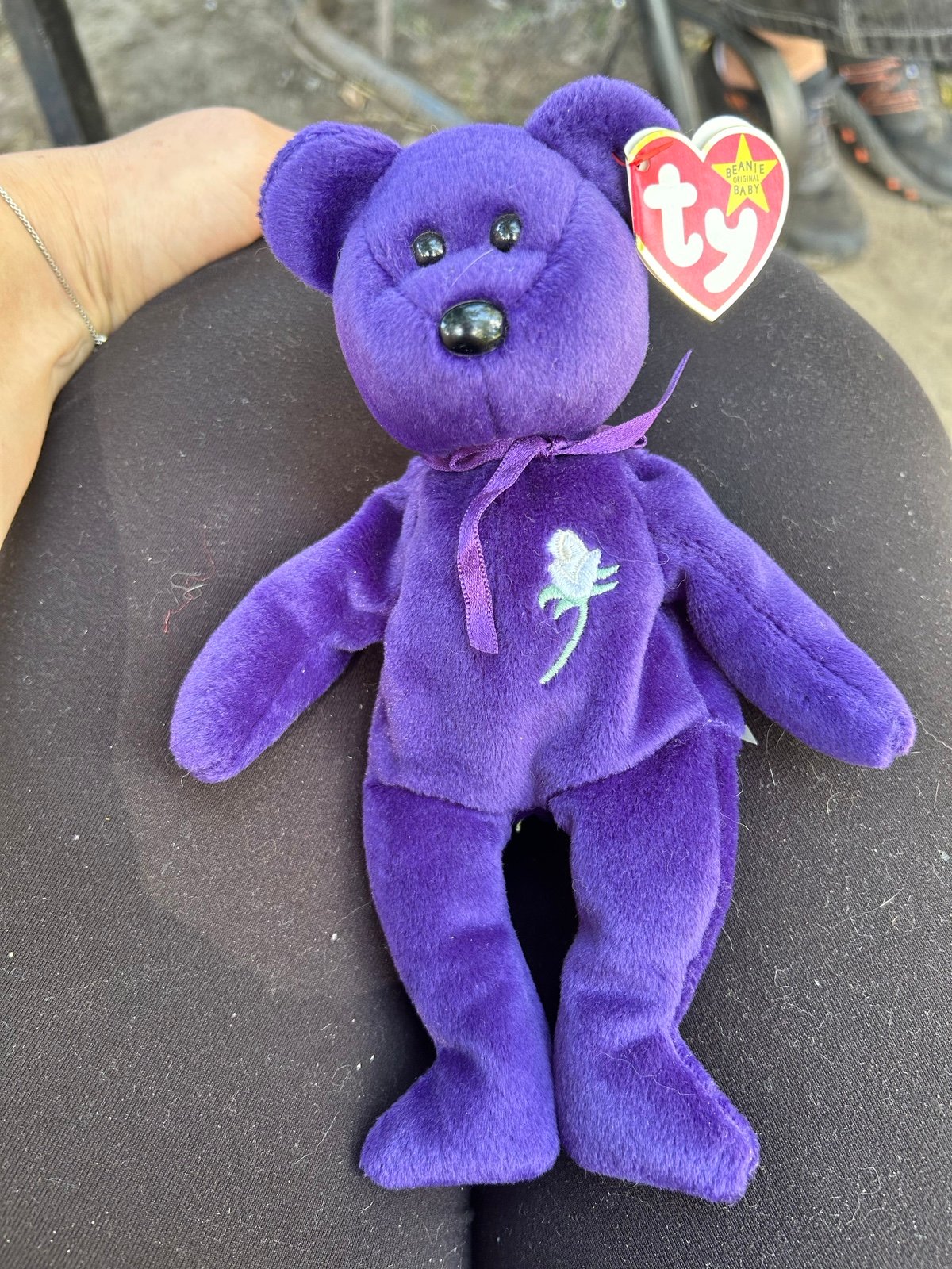 Ty Beanie Baby Princess Diana and Hope bear