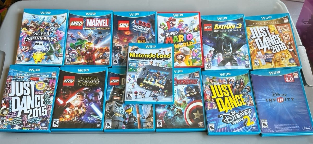 Wii U Games lot of 13