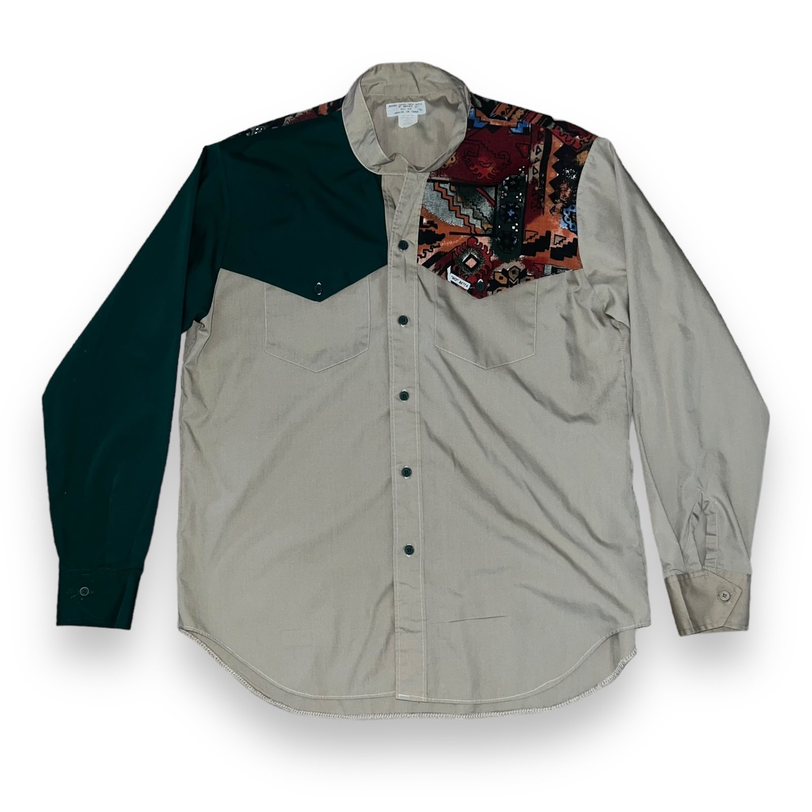 Maury Tate’s Mo Betta By Brenda Western Shirt Long Sleeve Men’s Aztec