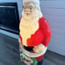 RARE Vtg 1968 Empire Blow Mold Plastic Santa 48 Toy Sack Bag Christmas Light-Up