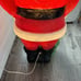 RARE Vtg 1968 Empire Blow Mold Plastic Santa 48 Toy Sack Bag Christmas Light-Up