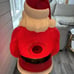 RARE Vtg 1968 Empire Blow Mold Plastic Santa 48 Toy Sack Bag Christmas Light-Up