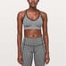 Lululemon Speed Up Bra Sz 8 In Spaced Out Space Dye Black White