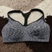 Lululemon Speed Up Bra Sz 8 In Spaced Out Space Dye Black White