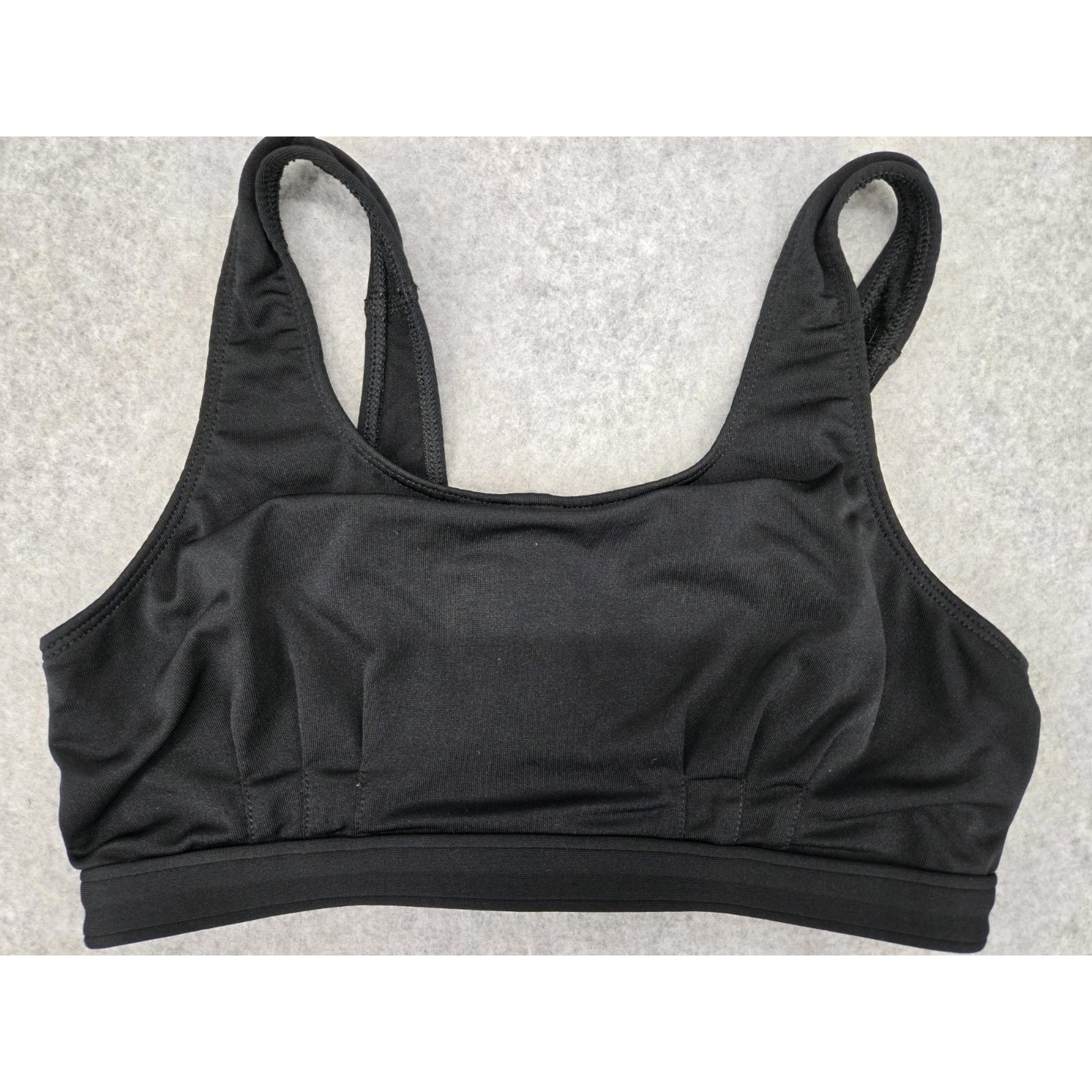 Patagonia Sports Bra Women 32/34CD Black Athletic Run Gym Active Train Hike