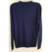 NEW Vtg Peter England Mens Size XL Blue V-neck light Sweater 100% Acrylic