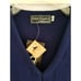 NEW Vtg Peter England Mens Size XL Blue V-neck light Sweater 100% Acrylic