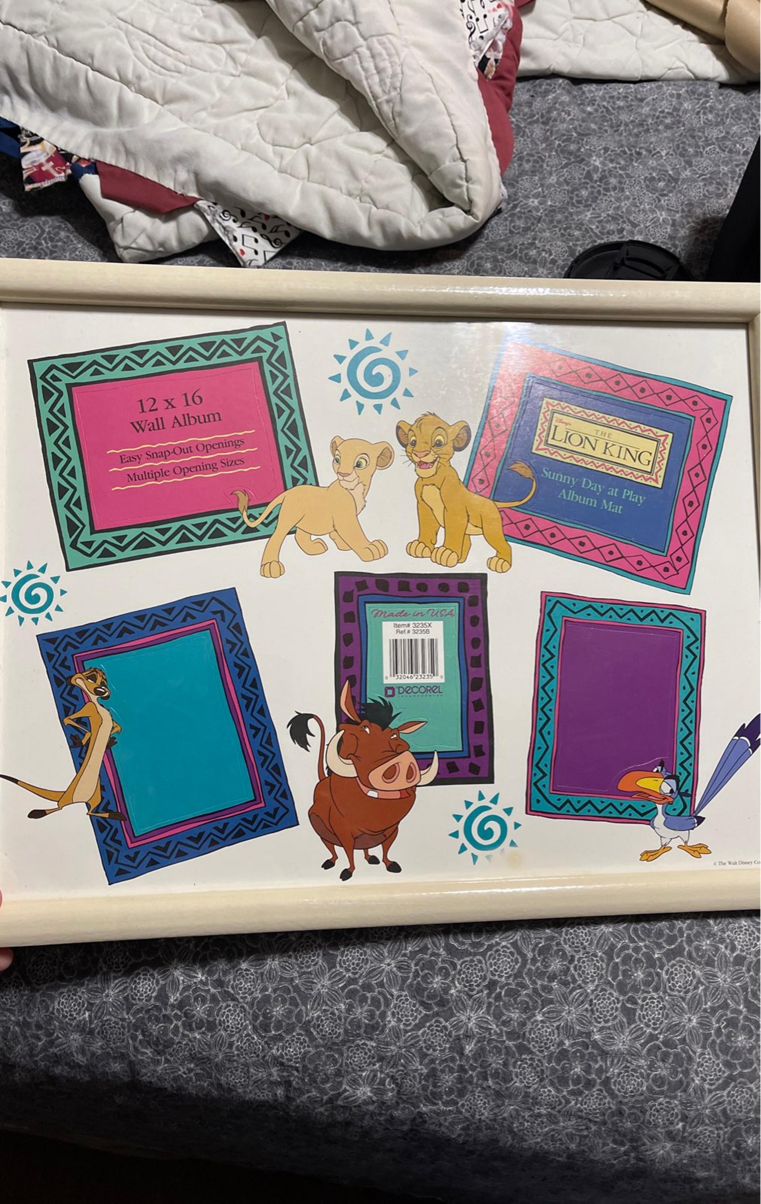 Rare Vntg Disneys Lion King Wall Album vintage