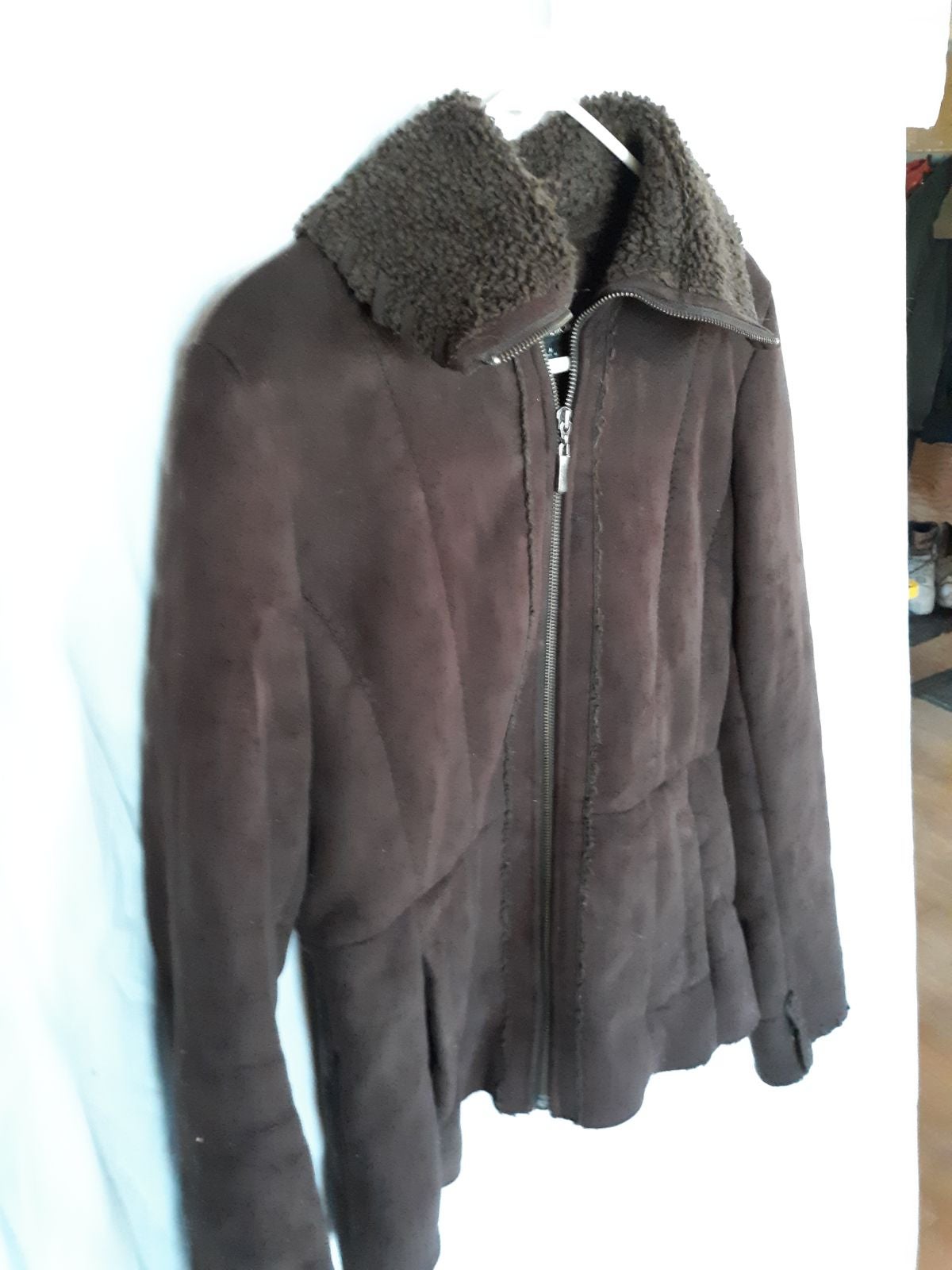 Leather jacket by jones new york