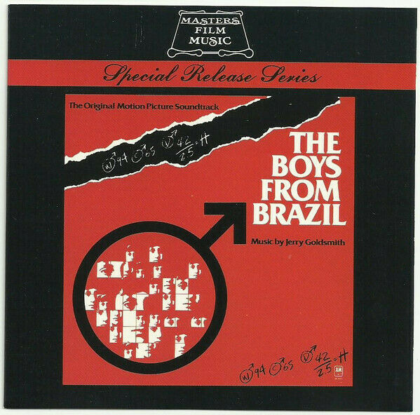 The Boys from Brazil - Music by Jerry Goldsmith (Masters Film Music CD) NEW