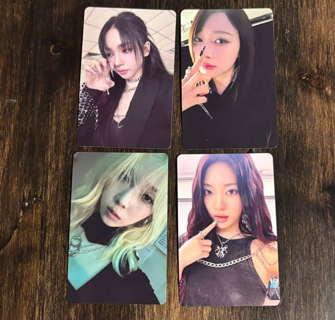 Aespa Armageddon all members ot4 tower records Photocard