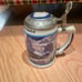 Budweiser Members Collectible Beer Stein - Bald Eagle Series Winter w/COA