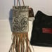NWT Leaders in Leather Vaquetta Stone Wildflower Phone Crossbody