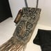 NWT Leaders in Leather Vaquetta Stone Wildflower Phone Crossbody