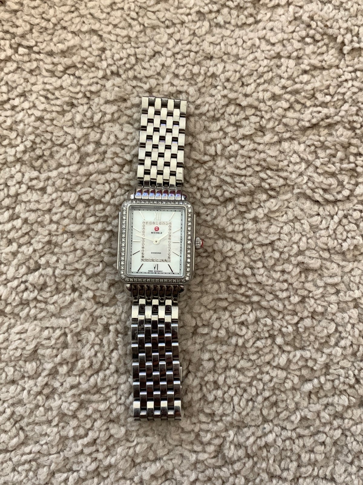 MICHELE Silver watches for women