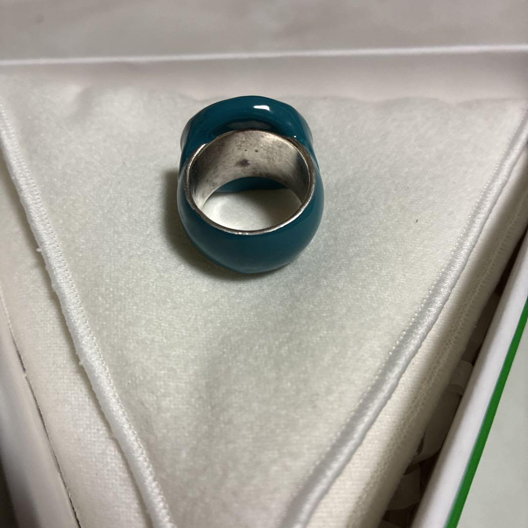 超人気新品 seal VENETA BOTTEGA ring Rings 15 size green アクセサリー