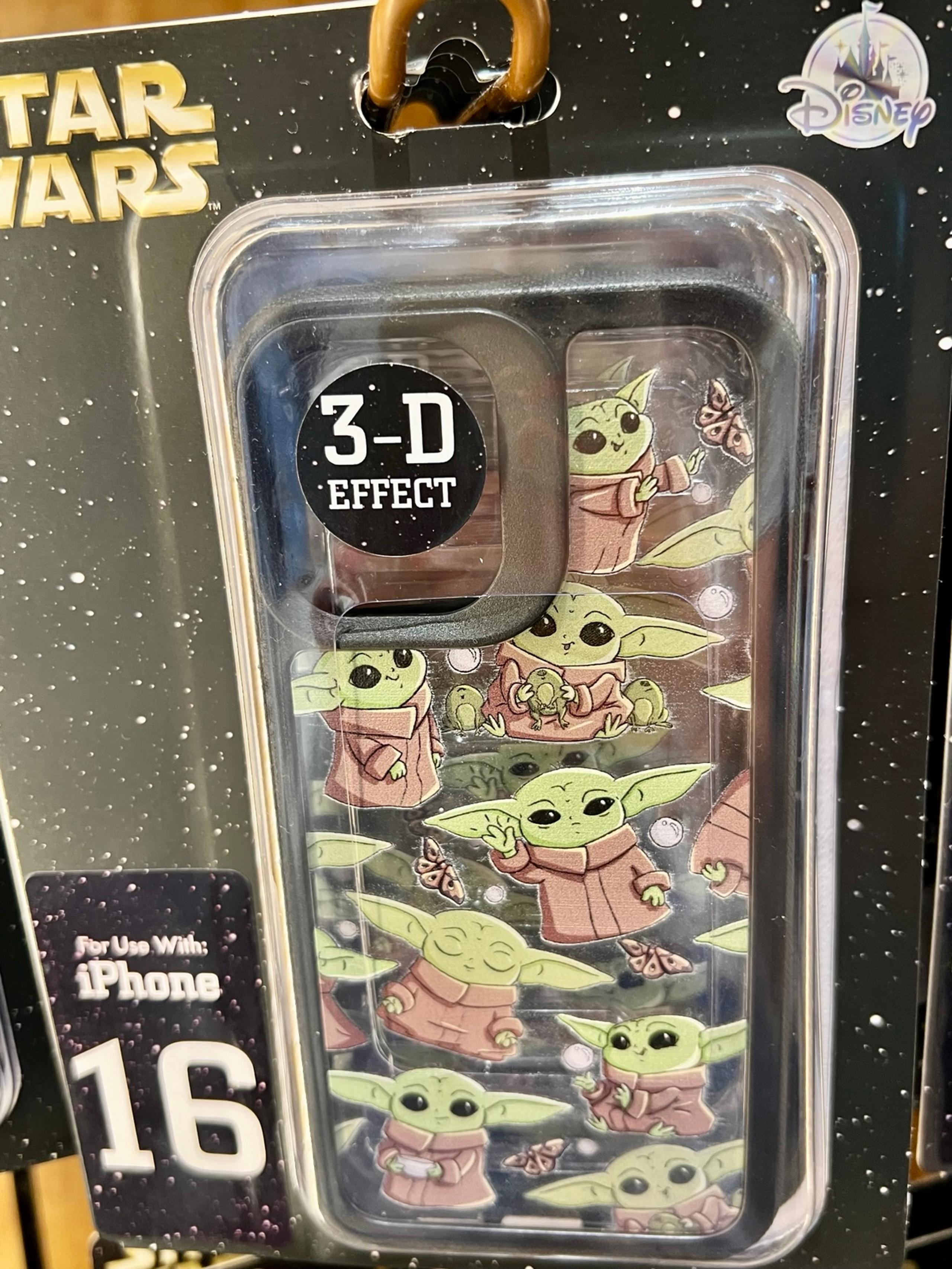 DISNEY PARK STAR WARS THE CHILD YODA Grogu iPhone 16 Clear Case