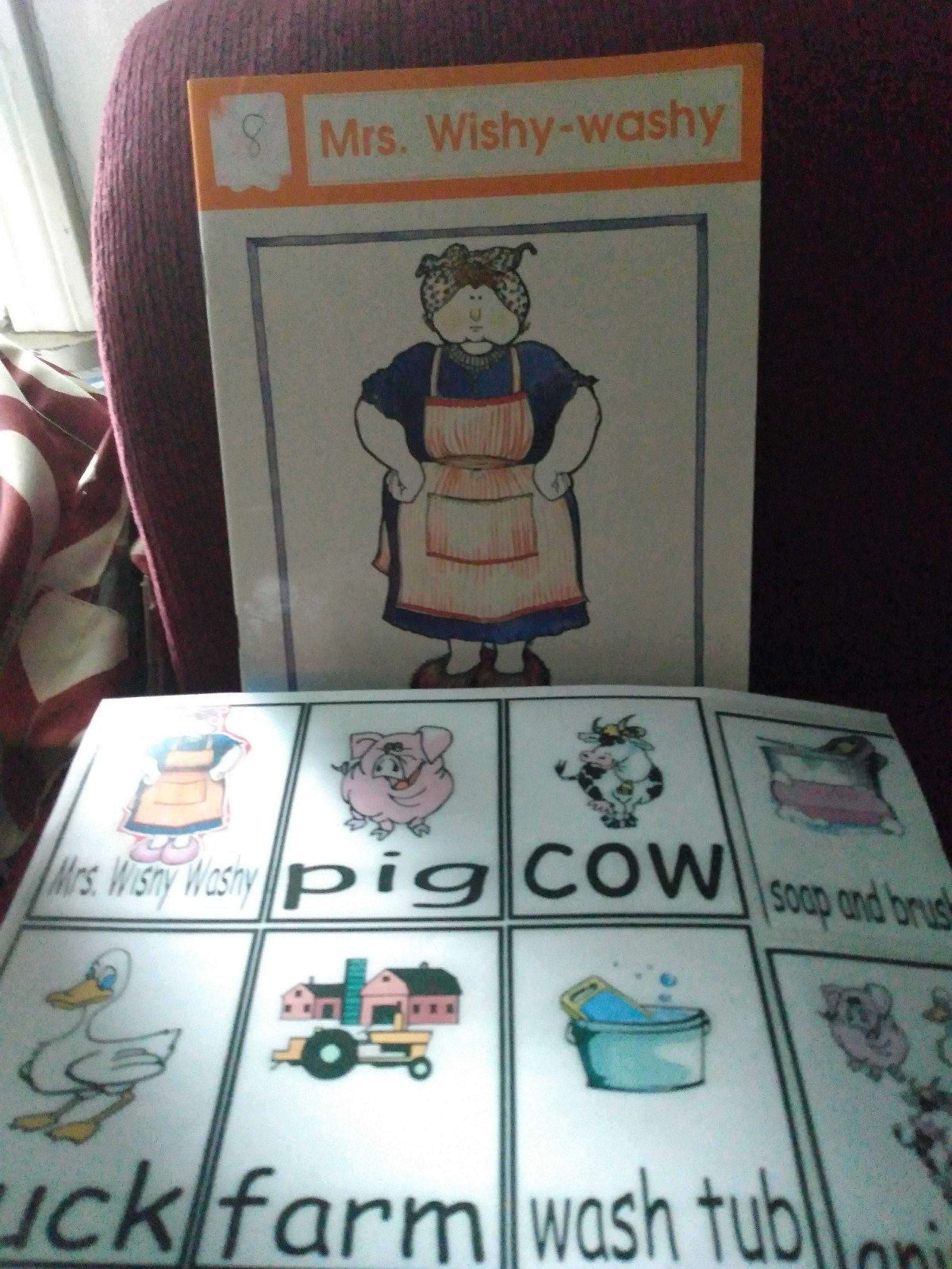 Mrs Wishy-Washy Storytelling set
