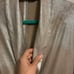 Zara Silver metallic Faux Suede Blazer Dress in xsmall New