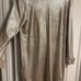 Zara Silver metallic Faux Suede Blazer Dress in xsmall New