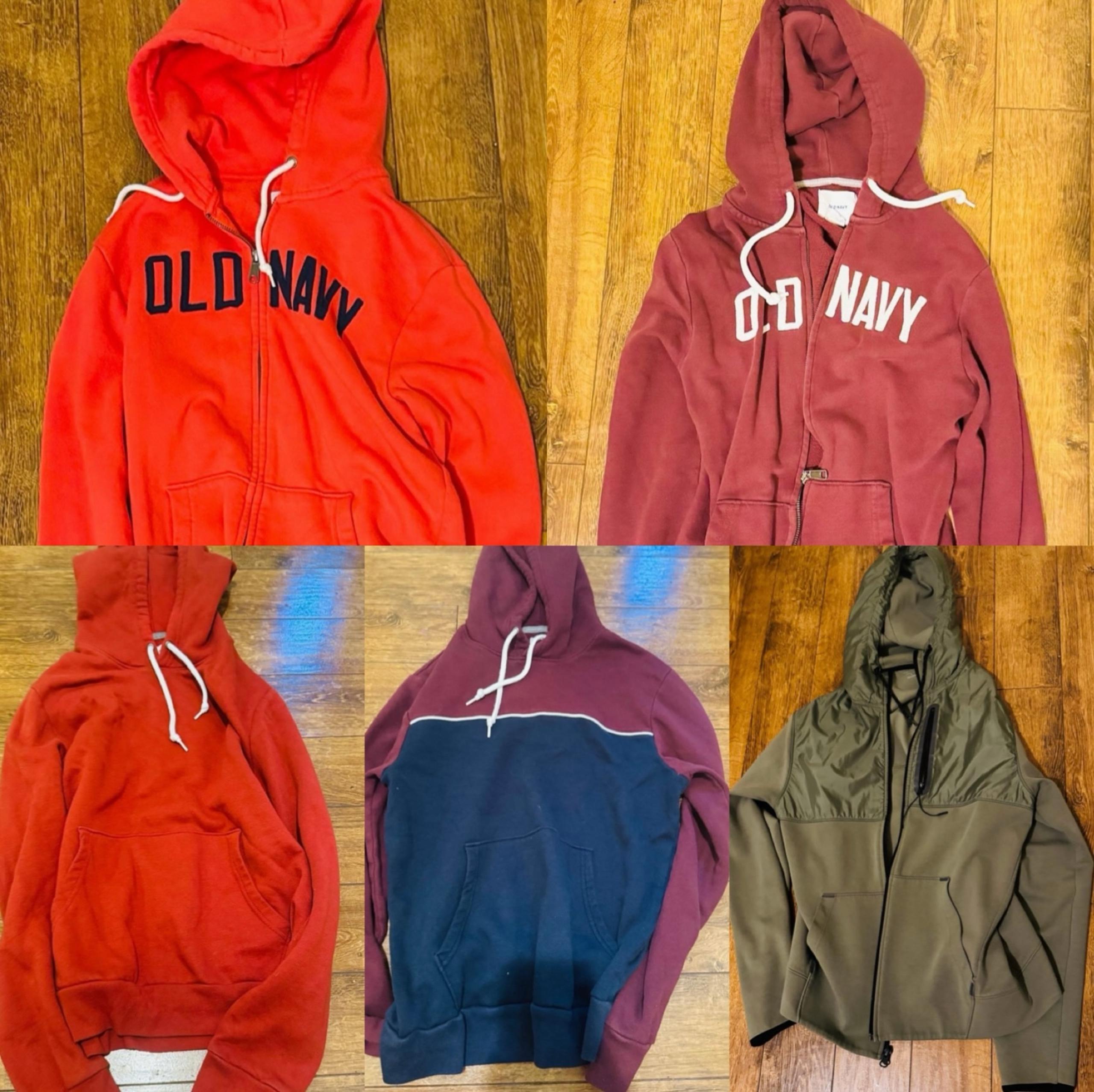 Old Navy Men Small Hoodies Bundle