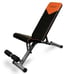 Adjustable Workout Bench - Foldable Incline Decline Dumbbell Bench (Black)