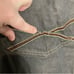 Marithe Francois Girbaud black jeans size 40