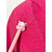 Puma Women's Long Sleeve V Neck Pullover Hoodie Sweatshirt Pink Size Small