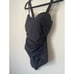 PROFILE BY GOTTEX TUTTI FRUTTI SCOOP NECK SHIRRED ONE PIECE SWIMSUIT sz. 10D