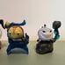 Lot of 4 Disney Tsum Tsum Finding Nemo / Dory Vinyl Figures with Accessories