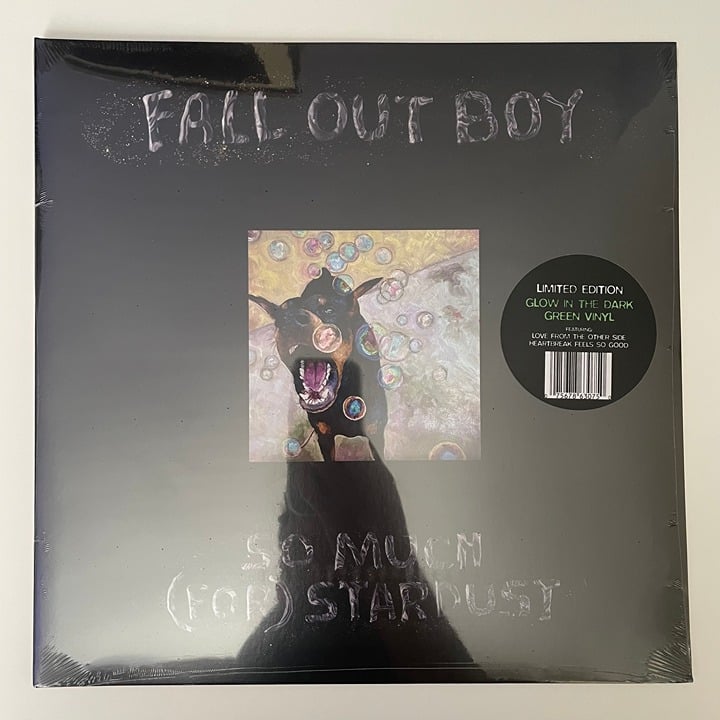 Fall Out Boy So Much (For) Stardust Limited Edition Glow In The Dark Vinyl *NEW*