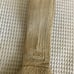 Vintage French Corde' large Wristlet Cream color with Lucite pull